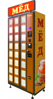 Торговый автомат для продажи меда ELEMENT 24 ячейки